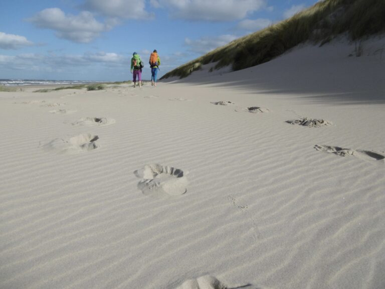Strandwandeling op Texel