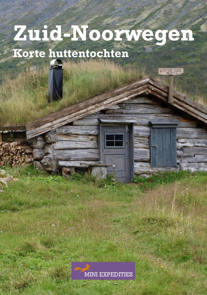 Korte huttentochten Zuid-Noorwegen kinderen