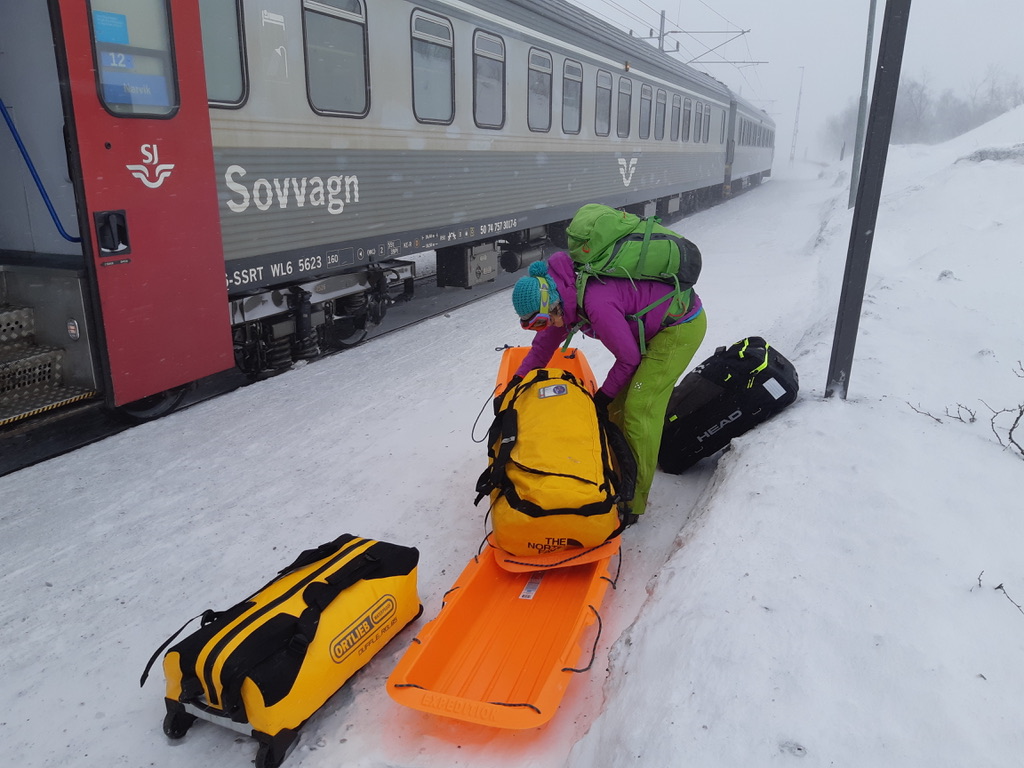 met de trein naar Lapland reizen