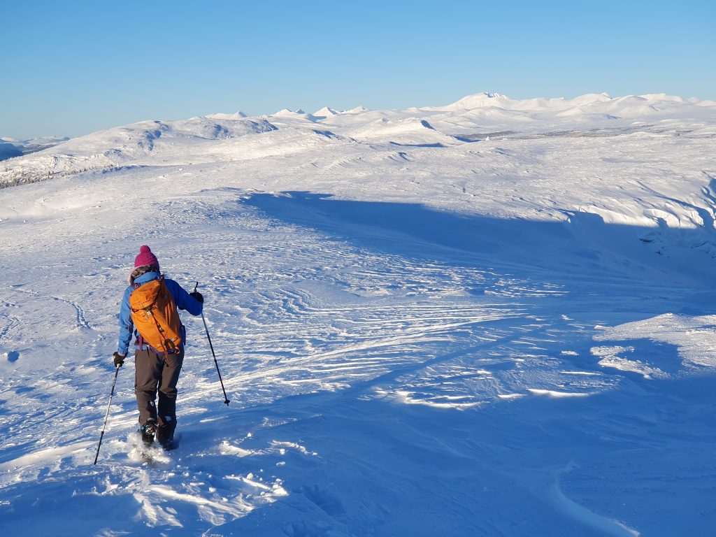 Sneeuwschoenwandelen Rondane Noorwegen winter wonderland